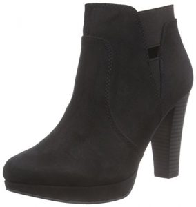 s.Oliver 25303, Damen Kurzschaft Stiefel, Schwarz (BLACK 001), 40 EU (6.5 Damen UK)