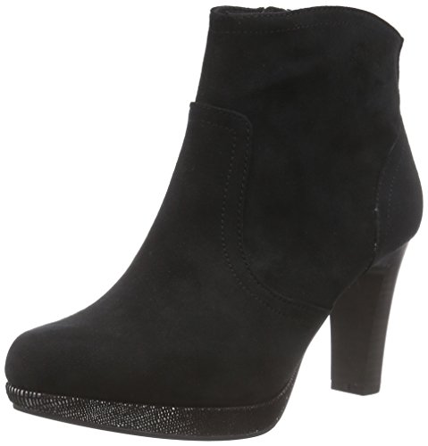 s.Oliver 25301, Damen Kurzschaft Stiefel, Schwarz (BLACK 001), 37 EU (4 Damen UK)